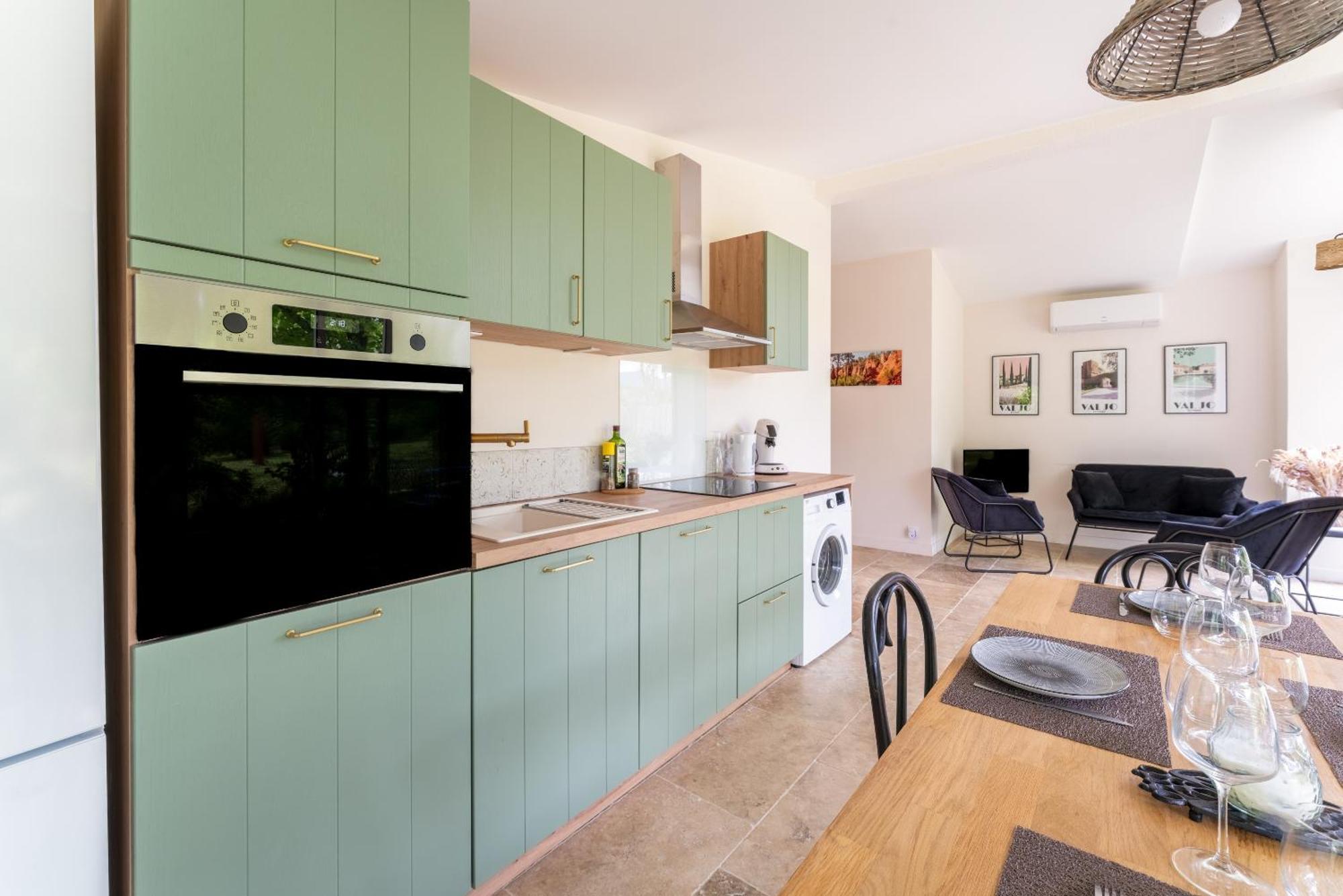 Maison Marvic, Le Tilleul T3 압트 객실 사진